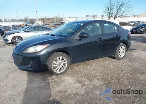 2013 Mazda Mazda3 I Touring from USA, damaged, VIN JM1BL1VP2D1823816